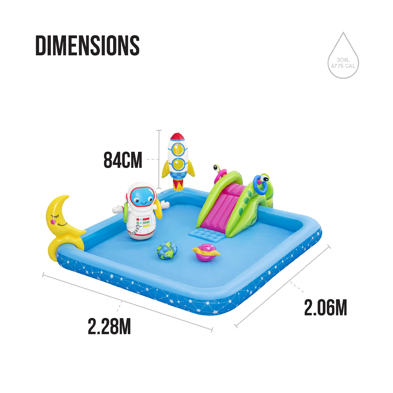 astronauts' swimming pool