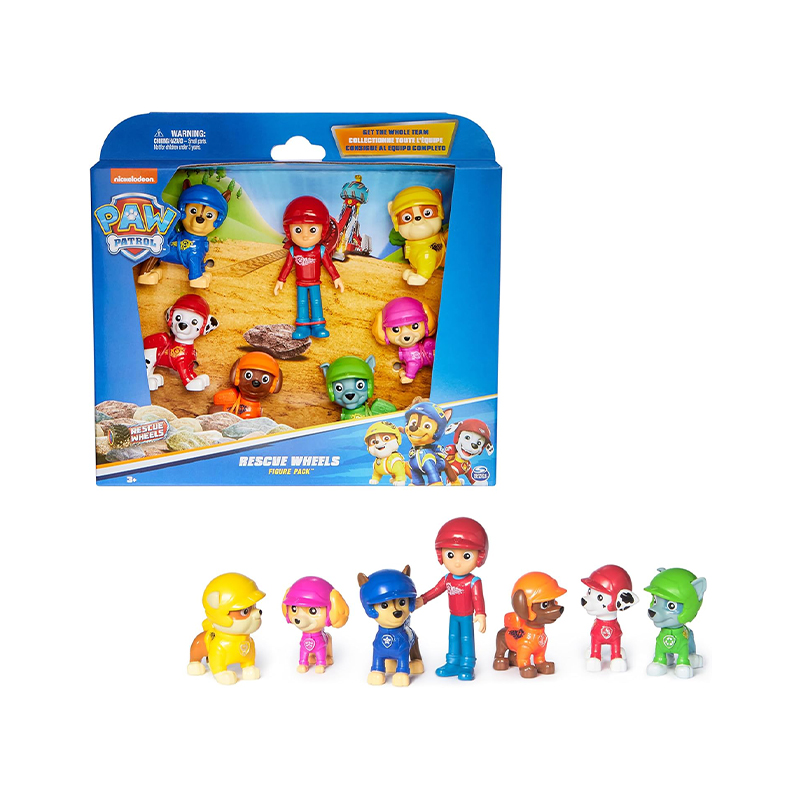 Rescue Wheels Dog Figures