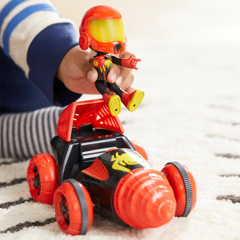 Miles with a Spinner Drill Toy Car